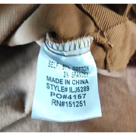 In Loom Vintage Wash Men's S Cider Embroidered Southwestern Long Sleeve Shirt - Picture 8 of 12